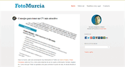 Desktop Screenshot of fotomurcia.com.es