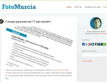 Tablet Screenshot of fotomurcia.com.es